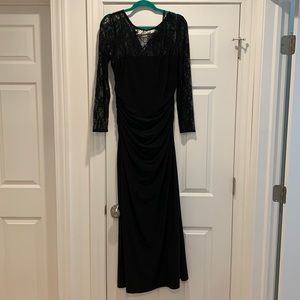 Vintage black gown